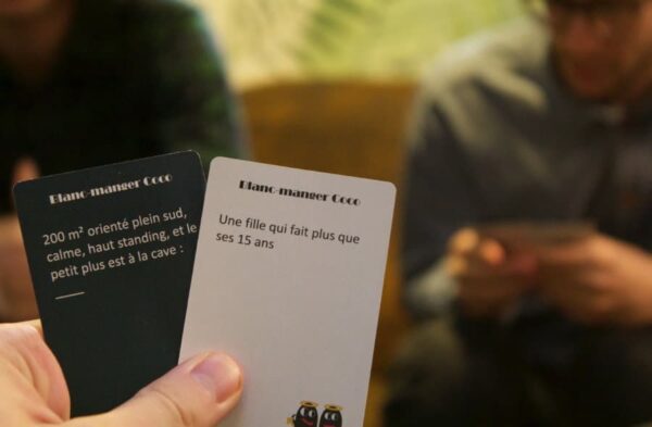 Carte du jeu Blanc Manger Coco