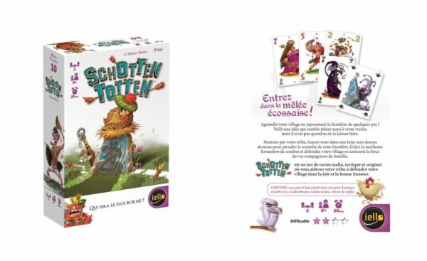 Boîte de jeu Schotten Totten